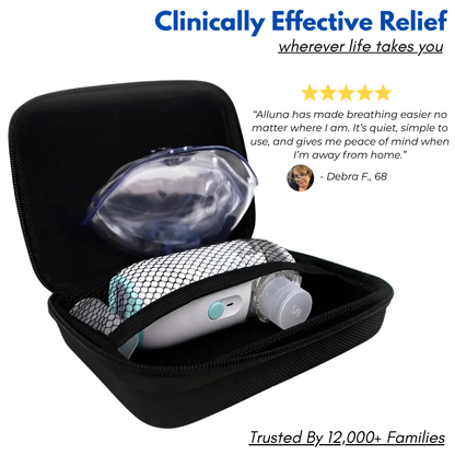 Alluna® Portable Mesh Nebulizer - For Instant Breathing Relief