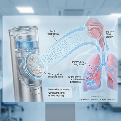 Alluna AeroCare™ - Portable Mesh Nebulizer